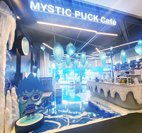 ice naka arena : MYSTIC PUCK Café